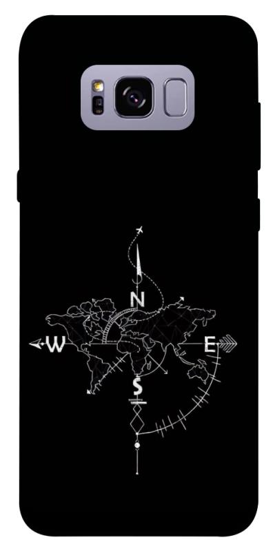 Чохол itsPrint Compass для Samsung G955 Galaxy S8 Plus, black, купити оптом з доставкою