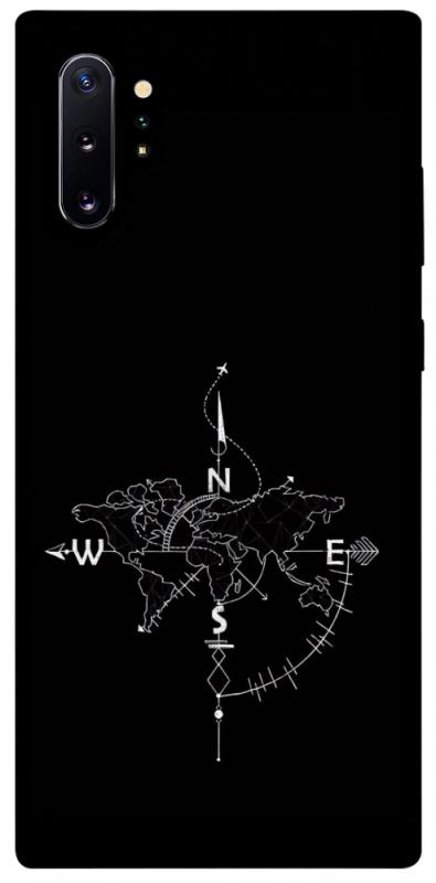 Чохол itsPrint Compass для Samsung Galaxy Note 10 Plus, black, купити оптом з доставкою