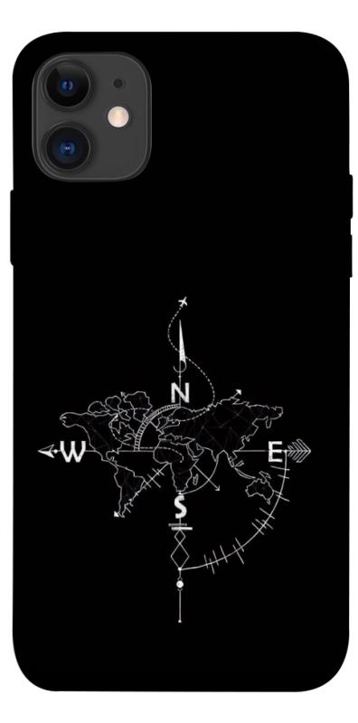 Чохол itsPrint Compass для Apple iPhone 11 (6.1"), black, купити оптом з доставкою