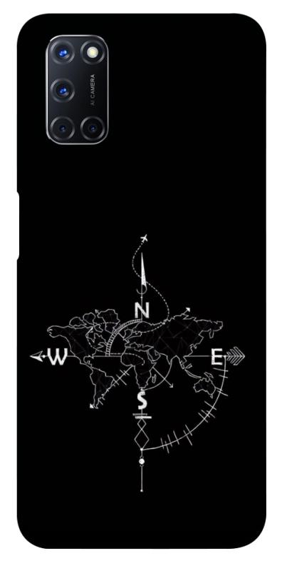 Чохол itsPrint Compass для Oppo A52 / A72 / A92, black, купити оптом з доставкою