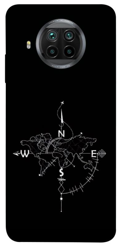 Чохол itsPrint Compass для Xiaomi Mi 10T Lite / Redmi Note 9 Pro 5G, black, купити оптом з доставкою