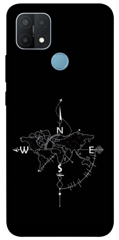 Чохол itsPrint Compass для Oppo A15s / A15, black, купити оптом з доставкою