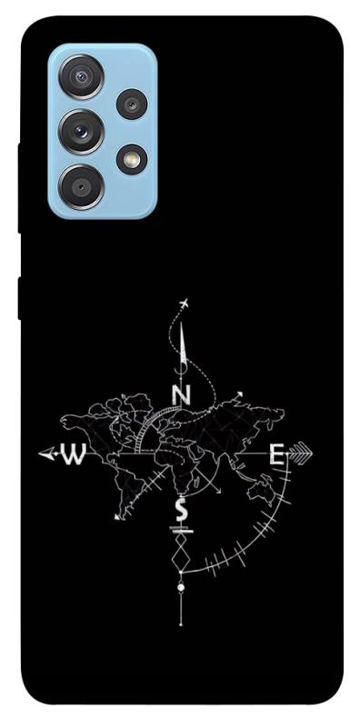 Чохол itsPrint Compass для Samsung Galaxy A52 4G / A52 5G, black, купити оптом з доставкою