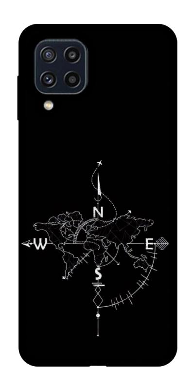 Чохол itsPrint Compass для Samsung Galaxy M32, black, купити оптом з доставкою