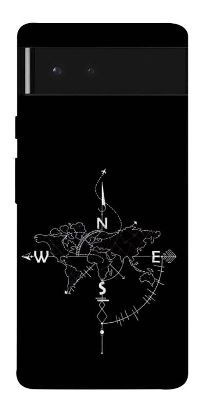 Чохол itsPrint Compass для Google Pixel 6, black, купити оптом з доставкою