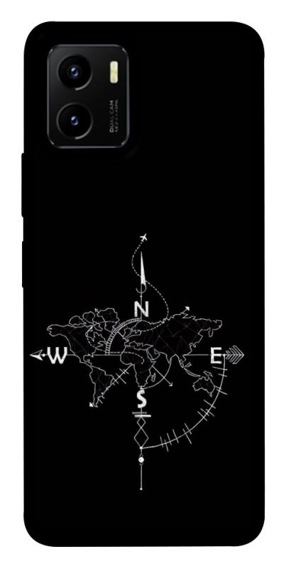 Чохол itsPrint Compass для Vivo Y15s, black, купити оптом з доставкою