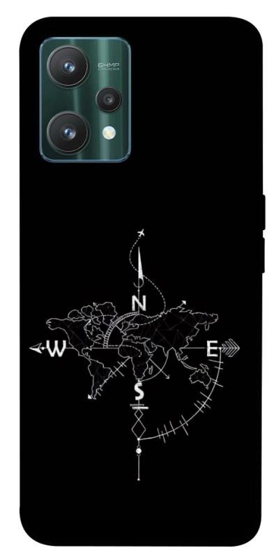 Чохол itsPrint Compass для Realme 9 Pro, black, купити оптом з доставкою