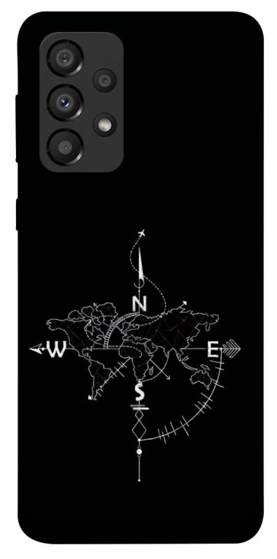Чехол itsPrint Compass для Samsung Galaxy A33 5G, black, купить оптом с доставкой