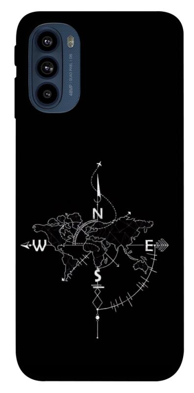 Чохол itsPrint Compass для Motorola Moto G41, black, купити оптом з доставкою