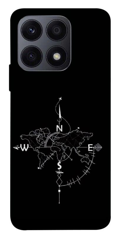 Чохол itsPrint Compass для Huawei Honor X8a, black, купити оптом з доставкою
