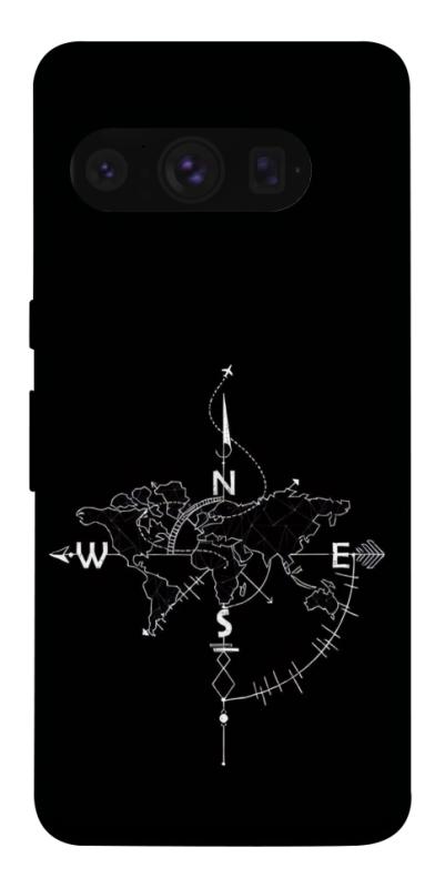 Чохол itsPrint Compass для Google Pixel 8 Pro, black, купити оптом з доставкою