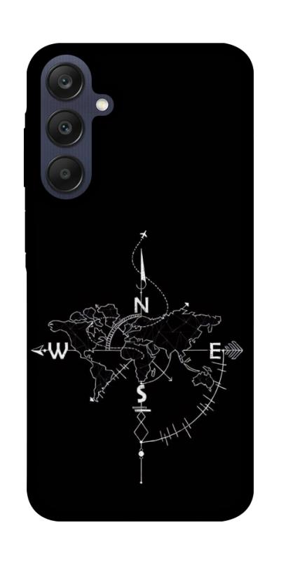 Чехол itsPrint Compass для Samsung Galaxy A25 5G, black, купить оптом с доставкой