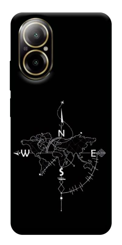 Чохол itsPrint Compass для Realme C67 4G, black, купити оптом з доставкою