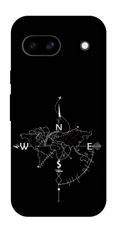 Чохол itsPrint Compass для Google Pixel 8a, black, купити оптом з доставкою