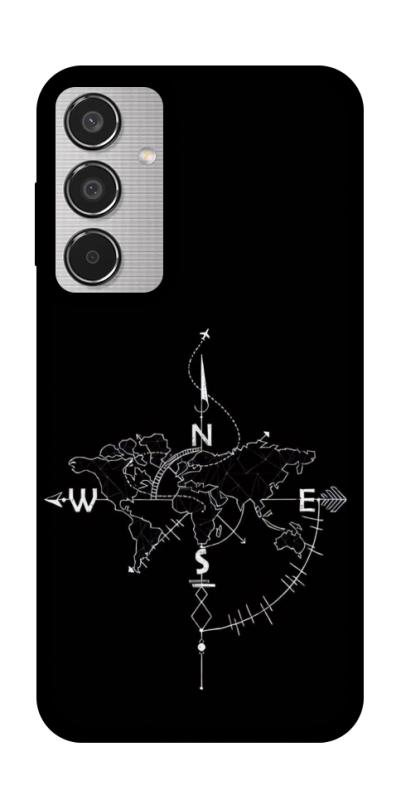 Чохол itsPrint Compass для Samsung Galaxy M35 5G, black, купити оптом з доставкою