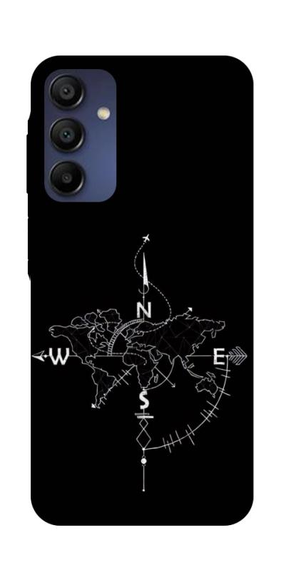 Чехол itsPrint Compass для Samsung Galaxy A16 4G/5G, black, купить оптом с доставкой