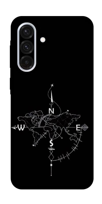 Чехол itsPrint Compass для Samsung Galaxy A36 5G, black, купить оптом с доставкой