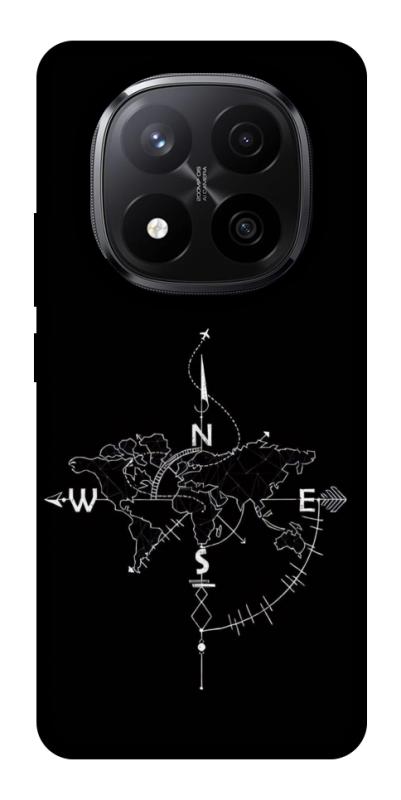 Чохол itsPrint Compass для Xiaomi Redmi Note 14 Pro+ 5G, black, купити оптом з доставкою