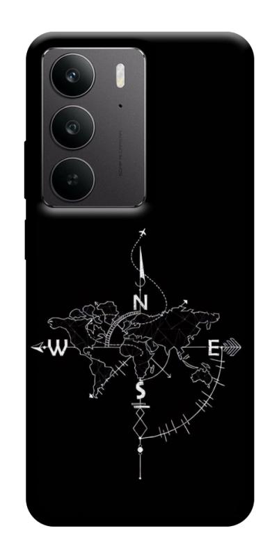 Чохол itsPrint Compass для Realme C75, black, купити оптом з доставкою