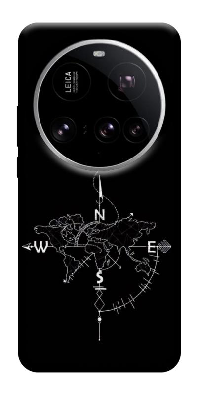 Чохол itsPrint Compass для Xiaomi 15 Ultra, black, купити оптом з доставкою