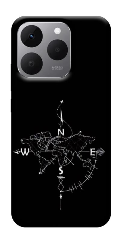 Чохол itsPrint Compass для Realme 15T, black, купити оптом з доставкою