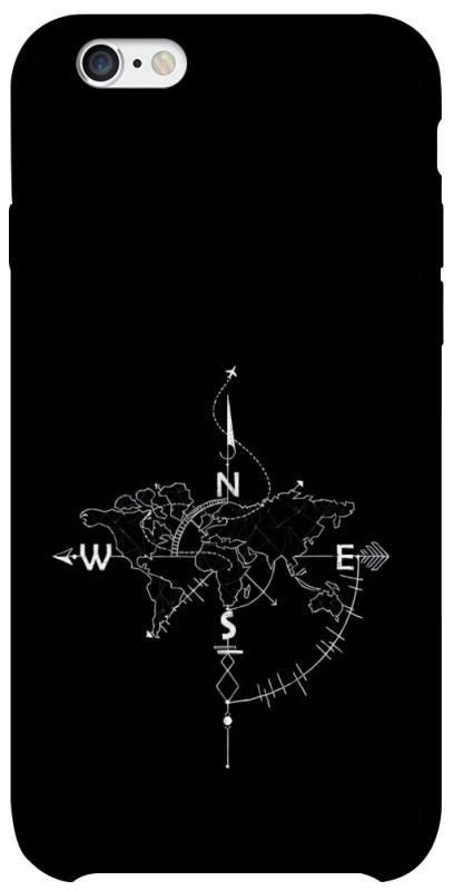 Чохол itsPrint Compass для Apple iPhone 6/6s (4.7"), black, купити оптом з доставкою