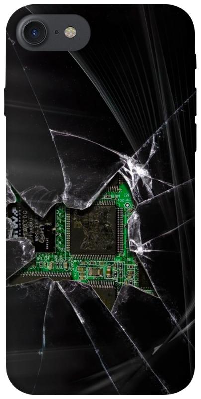 Чохол itsPrint Crash для Apple iPhone 7 / 8 (4.7"), black, купити оптом з доставкою