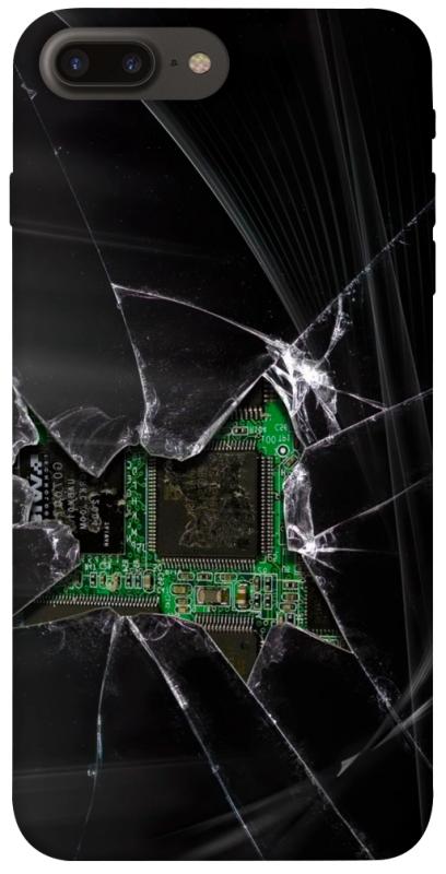 Чохол itsPrint Crash для Apple iPhone 7 plus / 8 plus (5.5"), black, купити оптом з доставкою