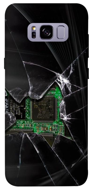 Чохол itsPrint Crash для Samsung G955 Galaxy S8 Plus, black, купити оптом з доставкою
