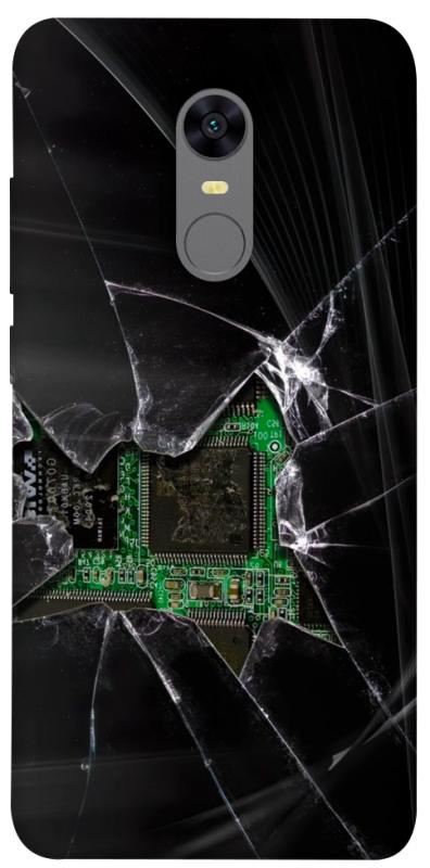 Чехол itsPrint Crash для Xiaomi Redmi 5 Plus / Redmi Note 5 (Single Camera), black, купить оптом с доставкой