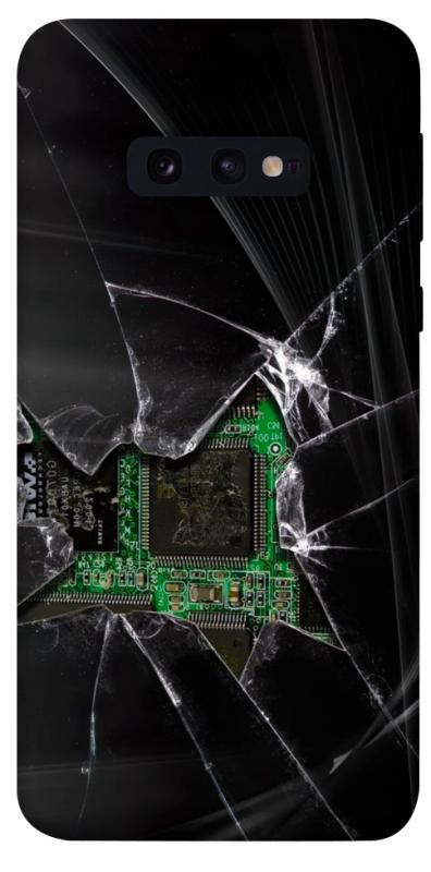 Чохол itsPrint Crash для Samsung Galaxy S10e, black, купити оптом з доставкою