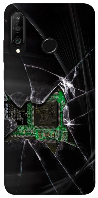 Чохол itsPrint Crash для Huawei P30 lite, black, купити оптом з доставкою