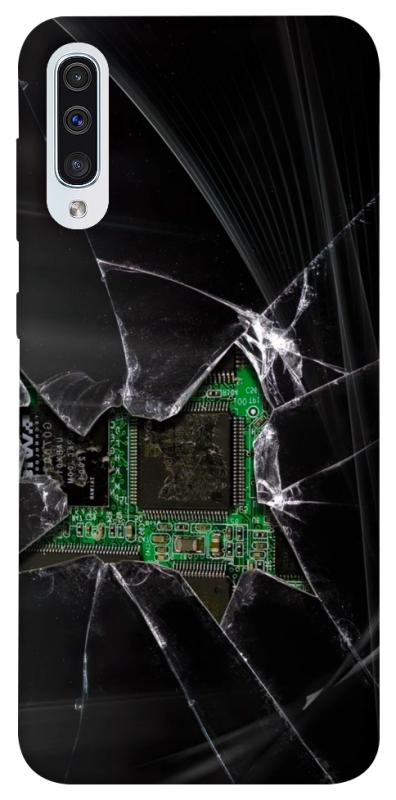 Чохол itsPrint Crash для Samsung Galaxy A50 (A505F) / A50s / A30s, black, купити оптом з доставкою