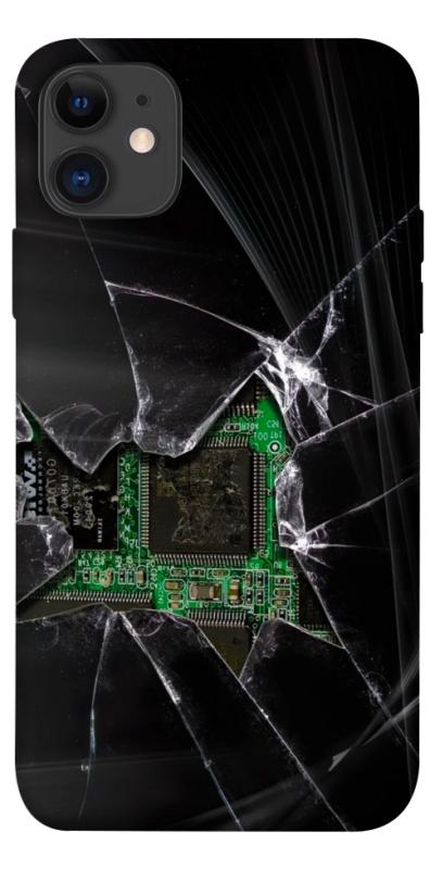 Чохол itsPrint Crash для Apple iPhone 11 (6.1"), black, купити оптом з доставкою