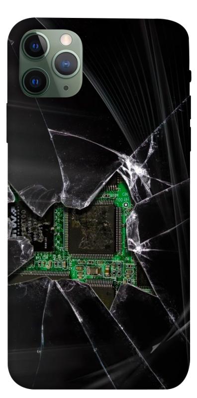 Чехол itsPrint Crash для Apple iPhone 11 Pro Max (6.5"), black, купить оптом с доставкой