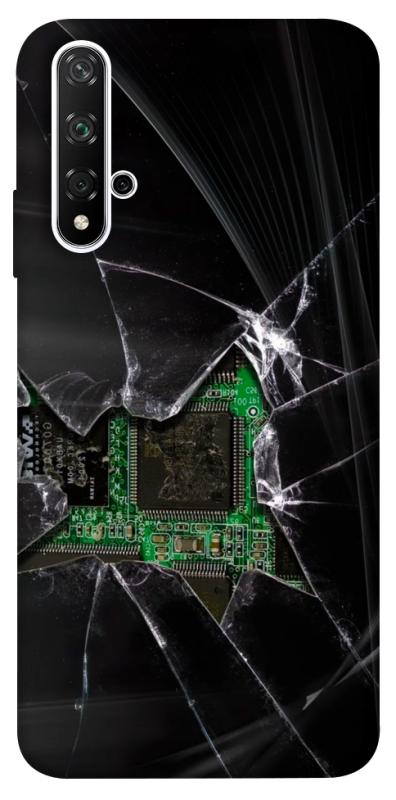 Чехол itsPrint Crash для Huawei Honor 20 / Nova 5T, black, купить оптом с доставкой
