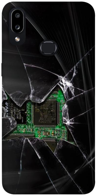 Чохол itsPrint Crash для Samsung Galaxy A10s, black, купити оптом з доставкою