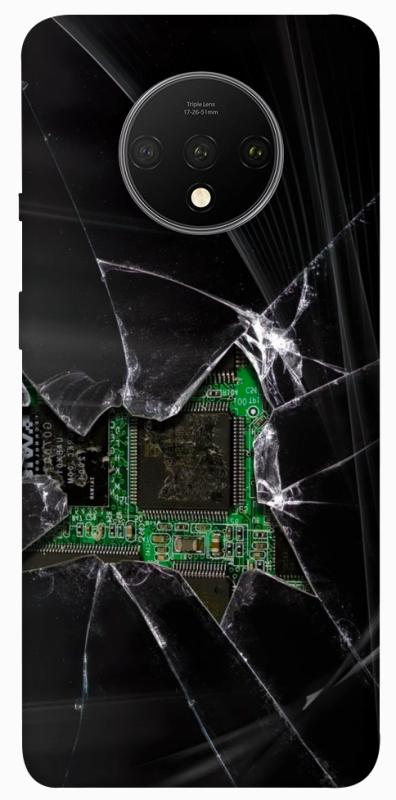 Чохол itsPrint Crash для OnePlus 7T, black, купити оптом з доставкою