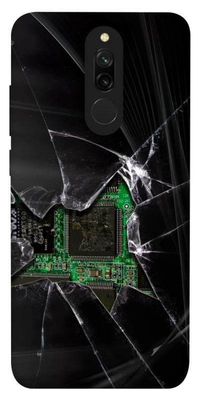 Чохол itsPrint Crash для Xiaomi Redmi 8, black, купити оптом з доставкою