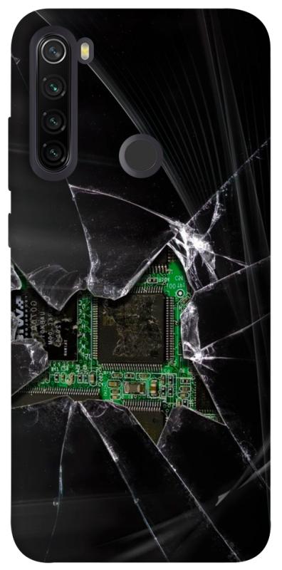 Чохол itsPrint Crash для Xiaomi Redmi Note 8T, black, купити оптом з доставкою