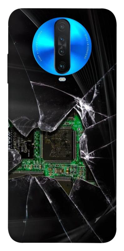 Чохол itsPrint Crash для Xiaomi Redmi K30, black, купити оптом з доставкою