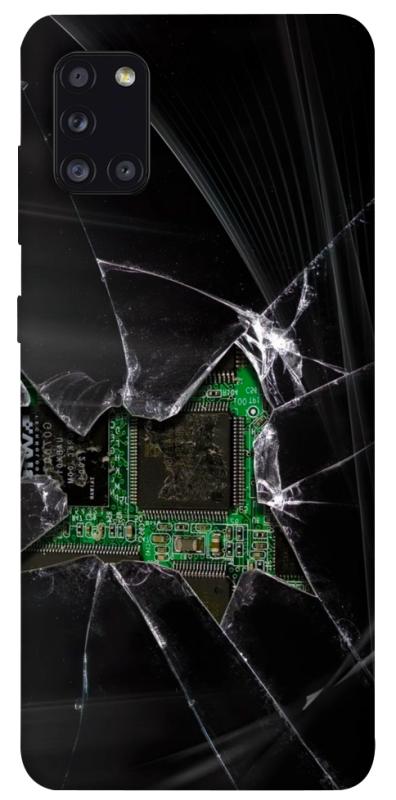 Чохол itsPrint Crash для Samsung Galaxy A31, black, купити оптом з доставкою