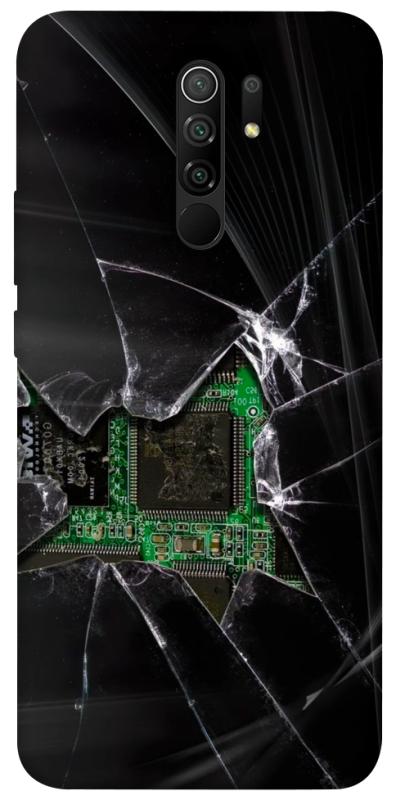 Чохол itsPrint Crash для Xiaomi Redmi 9, black, купити оптом з доставкою