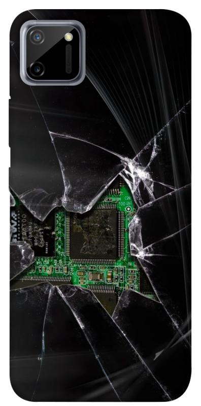 Чохол itsPrint Crash для Realme C11, black, купити оптом з доставкою