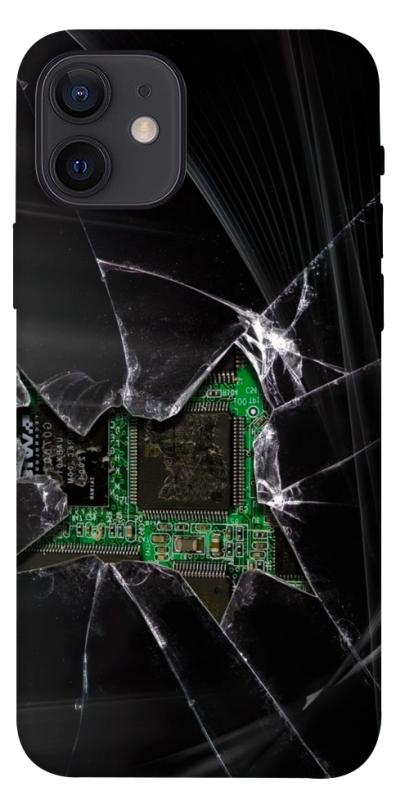 Чохол itsPrint Crash для Apple iPhone 12 Pro (6.1"), black, купити оптом з доставкою