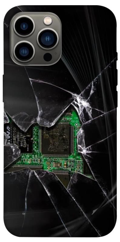 Чохол itsPrint Crash для Apple iPhone 12 Pro Max (6.7"), black, купити оптом з доставкою