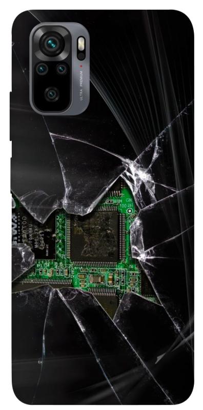 Чохол itsPrint Crash для Xiaomi Redmi Note 10 / Note 10s, black, купити оптом з доставкою