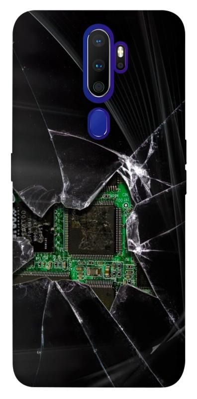 Чохол itsPrint Crash для Oppo A5 (2020) / Oppo A9 (2020), black, купити оптом з доставкою