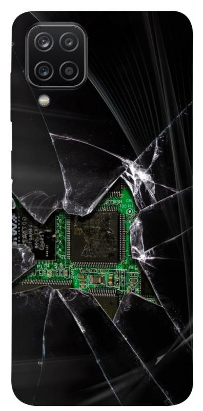 Чохол itsPrint Crash для Samsung Galaxy A12, black, купити оптом з доставкою