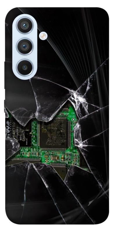 Чохол itsPrint Crash для Samsung Galaxy A54 5G, black, купити оптом з доставкою
